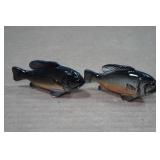 Vintage Salt & Pepper Shaker Set - FIsh