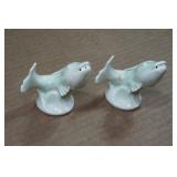 Vintage Salt & Pepper Shaker Set - Koi Fish