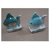 Vintage Salt & Pepper Shaker Set - FIsh