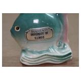 Vintage Salt & Pepper Shaker Set - FIsh