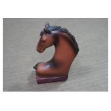 Colibri Horse Themed Pocket Watch with Chain and Stand