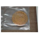 Vintage Confederate States of America Collectors Coin Set