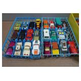 Matchbox Die Cast Cars in Storage Case