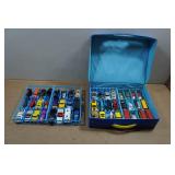 Die Cast Cars in Storage Case