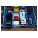 Die Cast Cars in Storage Case