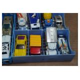 Die Cast Cars in Storage Trays