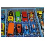Die Cast Cars in Storage Trays