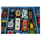 Die Cast Cars in Storage Trays