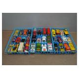 Die Cast Cars in Storage Trays