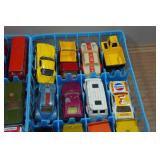 Die Cast Cars in Storage Trays