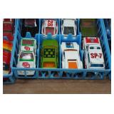 Die Cast Cars in Storage Trays