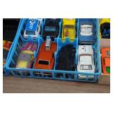 Matchbox Die Cast Cars in Storage Trays