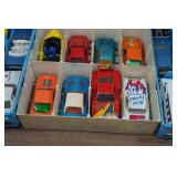 Matchbox Die Cast Cars in Storage Trays