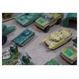 Vintage Army Vehicles and Toy Accessories