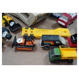 Assorted Tonka Toys - Hot Rods, Trucks, Trailers