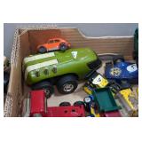 Assorted Tonka Toys - Hot Rods, Trucks, Trailers