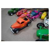 Assorted Plastic Toy Cars and Boats