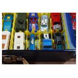 Matchbox Die Cast Cars and Case