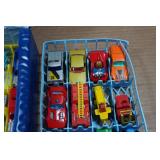 Matchbox Die Cast Cars and Case