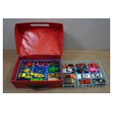 Hot Wheels Die Cast Cars and Case