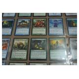 *9* Pages of Magic the Gathering Trading Cards