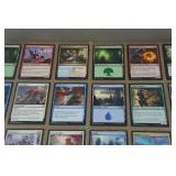 *9* Pages of Magic the Gathering Trading Cards