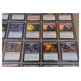 *9* Pages of Magic the Gathering Trading Cards