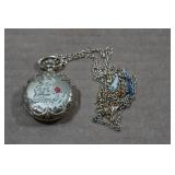 Disney World Beauty and the Beast Pocket Watch