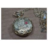 Disney World Beauty and the Beast Pocket Watch
