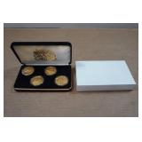 1997 Grand Casino Collectors Coin Set - Wildlife Series