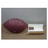 Patrick Mahomes II Signed Football with COA