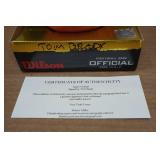 Tom Brady Signed Football with COA