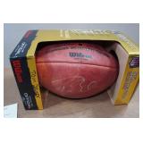 Tom Brady Signed Football with COA