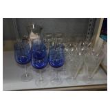 Glass Drink Service Set