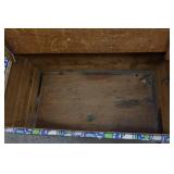 Abstract Ottoman with Storage