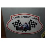 Vintage Collectors Racing Magnets