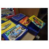 Large Assortment of Toy Car Storage Cases