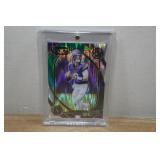 2024 Panini Select JJ McCarthy Shock Prizm Rookie Football Card
