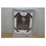 2024 Panini Select JJ McCarthy Shock Prizm Rookie Football Card