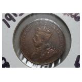 Canadian Large Cent Coins - 1913, 1916, 1917