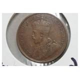 Canadian Large Cent Coins - 1913, 1916, 1917
