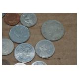 Assorted International Coins