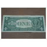 1957 A $1 US Silver Certificates