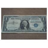 1957 A $1 US Silver Certificates