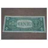 1957 A $1 US Silver Certificates