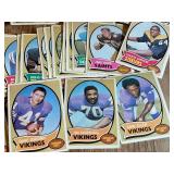 Minnesota Vikings Vintage NFL Football Cards Lot - ~120 Cards (Kapp, Osborn, Marshall, Eller)
