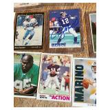 Vintage NFL Football Card Lot - 1960s-1990s Topps/Action Series