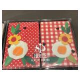 Hoyle Plastic Coated Playing Cards - Lot of 4 (Birds & Florida Souvenir Designs)