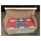 PGC Hoyle Professional Gambling Cards - 3 Deck Lot (Viejas Red x2, Riviera Las Vegas) - Poker Size