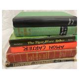 Baseball Books Collection - Ty Cobb The Tiger Wore Spikes, Low and Inside, Official Encyclopedia